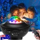 Starry Sky Projector Light USB Galaxy Star Night Lamp LED Ocean Wave with Remote