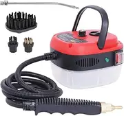 Handheld Steam Cleaner ​with Extension Hose,-Piece Accessory Set, Chemical-Free Cleaning,Red