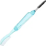 LOORGVEL 2-in-1 Eyelash Brush Brow Comb Folding Mascara Separator Beauty Makeup Tool