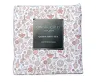 Cynthia Rowley Queen Size Sheet Set Mushrooms Beige Off White New