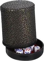 1 Set Silent Dice Cup Soft Dice Shaker for Party Games Indoor Outdoor Activities Easy to Clean Carry Game Props for Bars and Gatherings