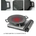 【韓國 KITCHEN ART】ROUND GRIDDLE PAN 韓式兩用烤盤 33公分 2100026 BBQ