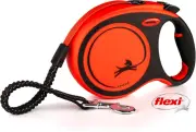 Xtreme Tape Orange & Black Large 8M Retractable Dog Leash/Lead for Dogs up to 55