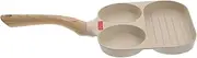 ULTECHNOVO 1 Set Non Stick Breakfast Egg Pan Handheld Frying Pan for Camping Easy to Clean Multi Function Cooking Tool for Eggs and Pancakes