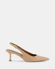 Shelly Shen Maddie/Buff Patent Womens Heels 06
