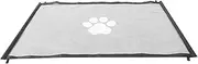 Toddmomy Pet Isolation Thermostat Gate for Dogs Dog Car Barrier Dog Barrier for Car SUV Kitten Gate Pet Car Barrier Mesh Gate Dog Gate Retractable Indoor Cat Gate Black Cloth