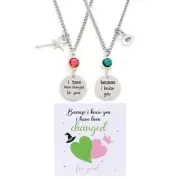 Musical Inspired Gift, BFF Necklace Set of 2, Because I Knew You I Have Been ...