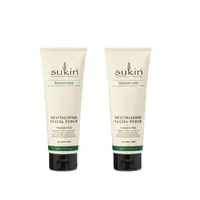 在飛比找momo購物網優惠-【Sukin】經典臉部角質調理霜125ml 二入組(細緻磨砂