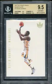 2017-18 Court Kings Kevin Durant Blank Slate BGS 9.5