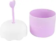 WOONEKY Bubble Skin Purple Cleanser Foam Cup Face Wash Foaming Maker Mini Foaming Cup Bubble Maker Bubbling Tool