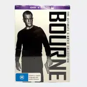 New Jason Bourne: 1-5 Ultimate 5x Movie Collection DVD - Region 2, 4, 5 *READ*