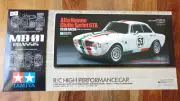 Tamiya 58732-60A Alfa Romeo Giulia Sprint GTA 2WD R/C Car Kit 1:10 Scale NEW