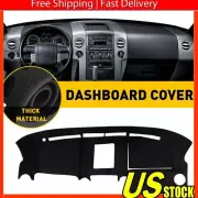 For 2004-2008 Ford Car Dash F150 Cover Dashmat Dashboard Mat Carpet Pad Black (for: Ford)