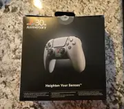 Sony PS5 DualSense Wireless Controller 30th Anniversary Limited Edition In Hand