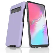 For Samsung Galaxy S10 5G Case, Armour Tough Protective Cover, Lavender