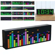 Premium Music Spectrum Indicator Module for Audio Level Display VU Meter RGB