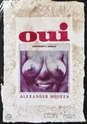 Oui, Alexander McQueen, Limited Edition Print 22'x 15'x Signed Fairchild Paris