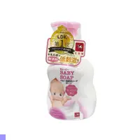 在飛比找PChome24h購物優惠-日本 牛乳石鹼 嬰兒 泡沫沐浴乳 400ml 皂香 粉