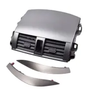 For Toyota Corolla 2009-2013 Center Dash A/C Outlet Air Vent Panel w/ Strip Trim