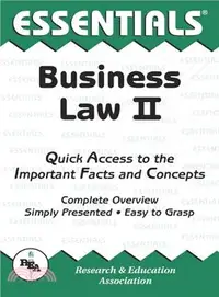 在飛比找三民網路書店優惠-Essentials of Business Law II