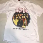 ac/dc t shirt highway to hell size 12 youth