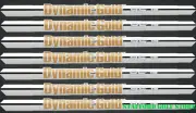 TRUE TEMPER Dynamic Gold 95 Stiff Flex S300 Iron Shafts 4-PW .355" Tip Set of 7