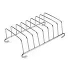 Silver Air Fryer Basket Tray Stainless Steel Air Fryer Holder Kitchen Supplies