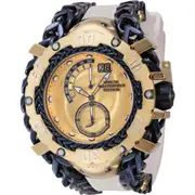 Original Invicta Masterpiece Quartz Gold Dial Men's Watch 44635