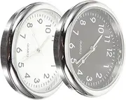 Gatuida 2pcs Car Clock Car Dash Clock Automobile Clock for Accessories for Interior Pendant Stick on Clock Clocks Car Decor Car Dashboard Clock Car Digital Clock