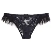 Agent Provocateur Macey Navy Black Brief AP3 Medium NWT $505 *SALE*