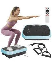 Fresh Fab Finds Vibration Exercise Machine with Resistance Bands