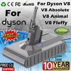 6.8Ah For Dyson Battery SV10 V8 Fluffy Animal Absolute Motorhead Vacuum Cleaner