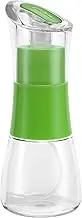 Zyliss Wide Mouth Oil Mister - Clear/Green | 200ml Capacity | Perfect for Precise Oil Dispensing During Cooking for Healthier Meals | Easy-Clean Wide Mouth Design | Infuse Oils with Herbs and Spices