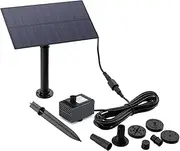 Pond Water Features 5W 5V Aquarium Pump Garden Decoration With Stake Solar Power Panel Water Pump Watering Energy Kits For Fountain Supplies