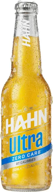 Hahn Ultra Zero Carb - 1 Bottles