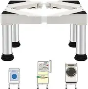 SSEHCWAN Washer and Dryer Stands, Washing Machine Stand Base Adjustable Appliance Base Max Load 770LB/350KG Pedestal for Washing Machine Dryers Refrigerator, Increase 9.4-10.6inch 24-27cm Height