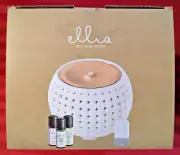 HoMedics Ellia Gather Ultrasonic Aroma Ceramic Diffuser-Oil,Sound,Lights,Remote