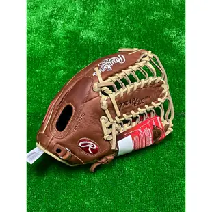 棒球世界全新 RAWLINGS 羅林斯棒球外野手牛舌檔手套12.75吋特價EBG6019