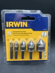 Irwin Hanson 5 Pc. High Speed Steel Countersink Set #1877791