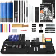 Drawing Kit, 52 Pack Drawing Pencils Set, Professional Drawing Art