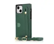 ZY iPhone 13 Case with Lanyard - Green