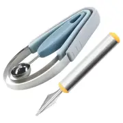 4 Pcs Pineapple Cutter Fruit Basket Easy to Use