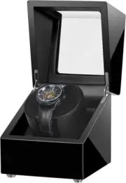 Siremig Watch Winder for Automatic Watches, 4 Rotation Modes with Quite Motor