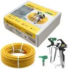 HEA AIRLESS SPRAY GUN KIT HOSE TIP TIPS GUARD WAGNER VECTOR 4 2 FINGER TRADE 517