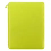 Filofax A4 Saffiano Zipped Folio Note/Task Document Personal Organiser Pear