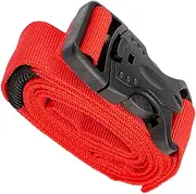 [Generic] Luggage Straps for Suitcases | Nylon Utility Strap - Adjustable Cargo Belts for Backpack Lashings Camping Gear Sleeping Bag Mattress
