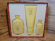 Oribe Hair Alchemy Shampoo 8.5 And Conditioner 6.8 Oz Set + Treatment Serum 2.5
