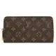 Louis Vuitton LV M42616 ZIPPY 經典老花ㄇ字拉鍊長夾.咖