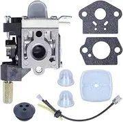 Carburetor Kit, for Echo, PE200 PE230 PE231 HC150 HC160 HC180 HC200 HC201 Edgers Fuel Line Grommet Air Filter Spark Plug Mower Carburetor Parts