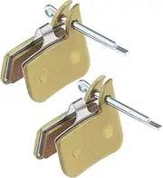 SING F LTD 2 Pairs Bike Brake Pads Replacement Compatible with SRAM HRD Rival Red Force S700 Disc Brakes Sintered Disc Brake Pads Gold